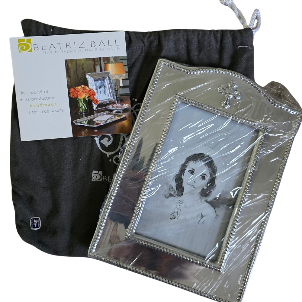 Beatriz Ball Silver Picture Frame